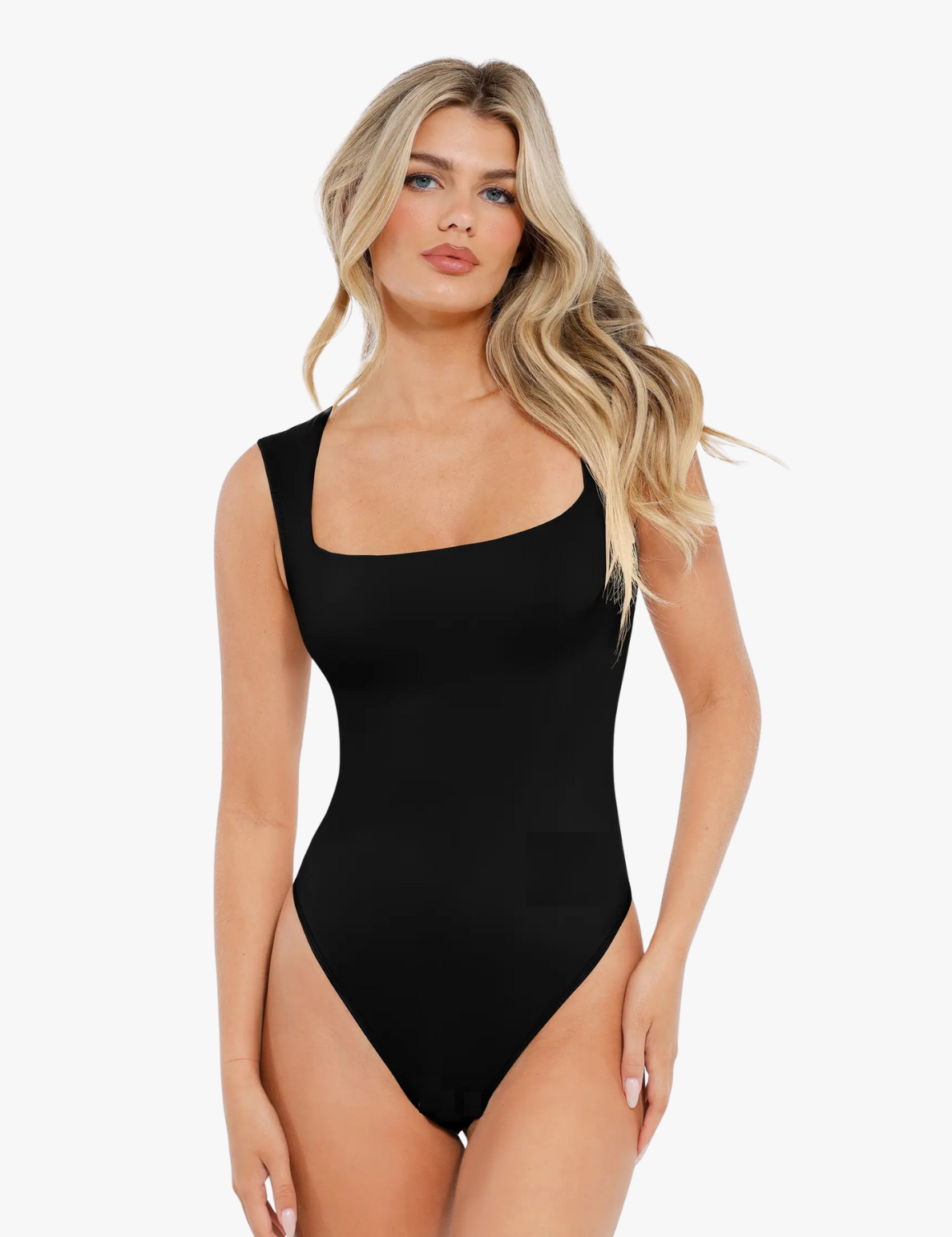 SculptAura Smooth Base Bundle — bodysuit and lace-trim shorts