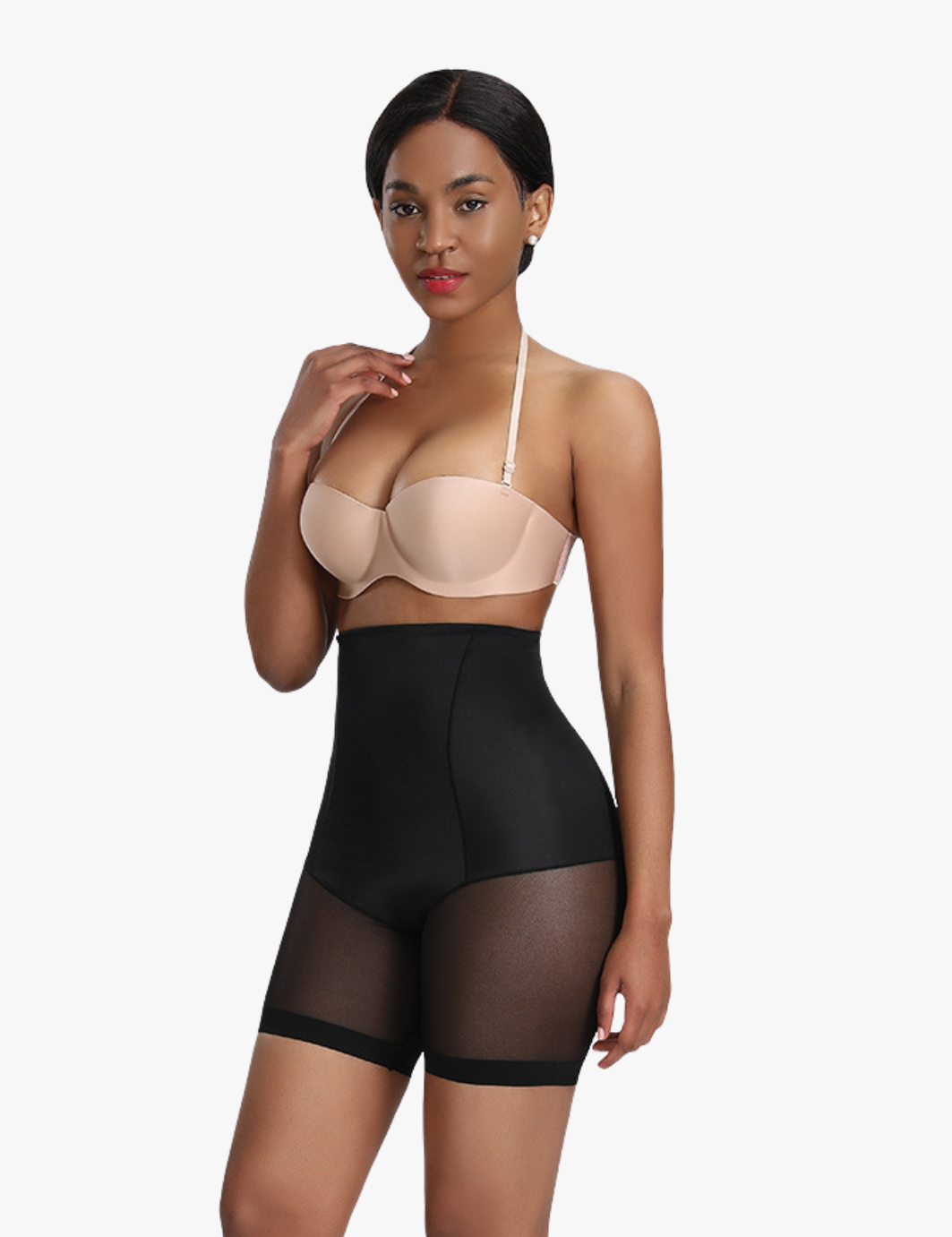 SculptAura Waist and Curves Bundle — two high-waist shaper shorts