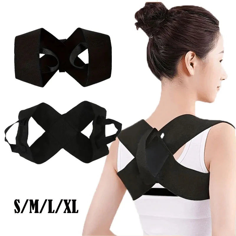 SculptAura™ Back Posture Corrector – Clavicle, Spine & Shoulder Support