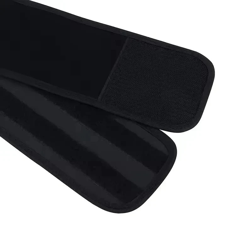 SculptAura™ Zipper Waist Trainer Belt – Black Shapewear