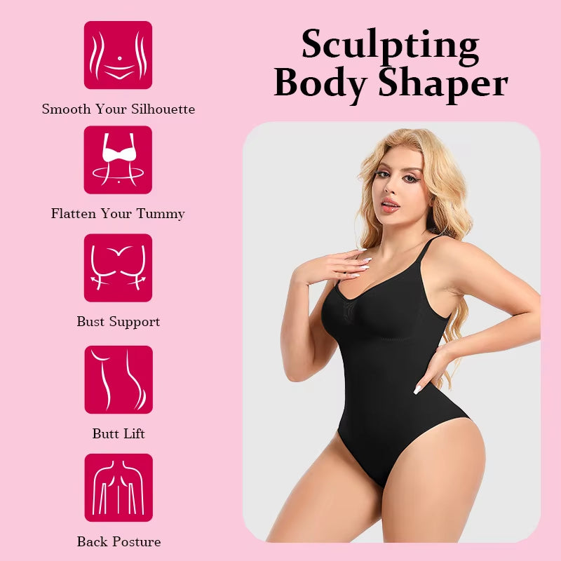 Seamless Full Body Shapewear Boyshort